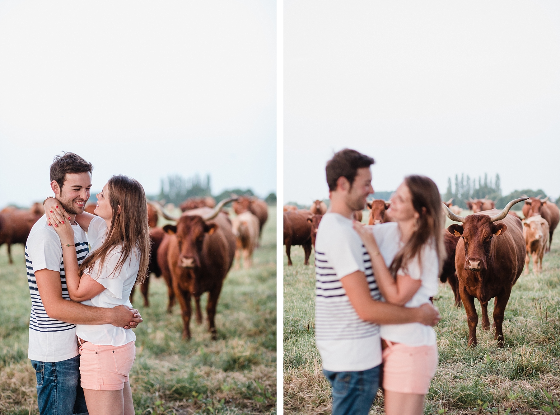 countryside couple shooting